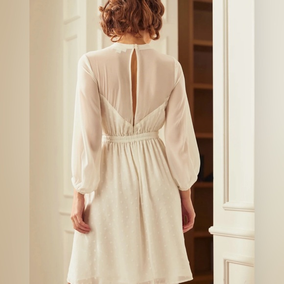 Sheerly Blessed In Bliss Fit and Flare Dress - Picture 4 of 7